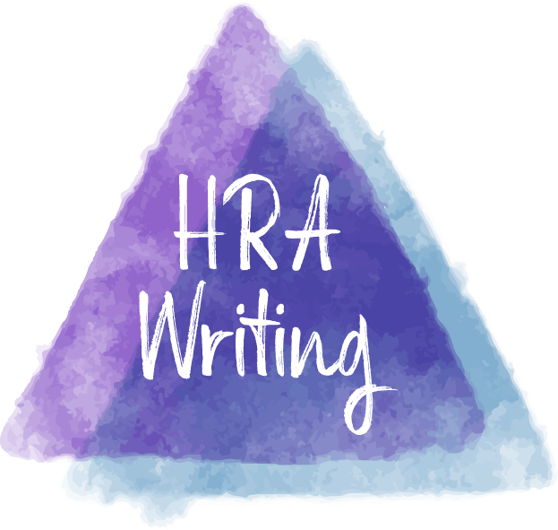 HRA Writing business logo.